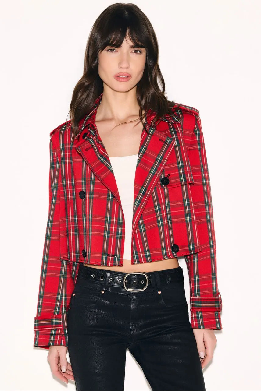 Trench coat curto Geórgia-3