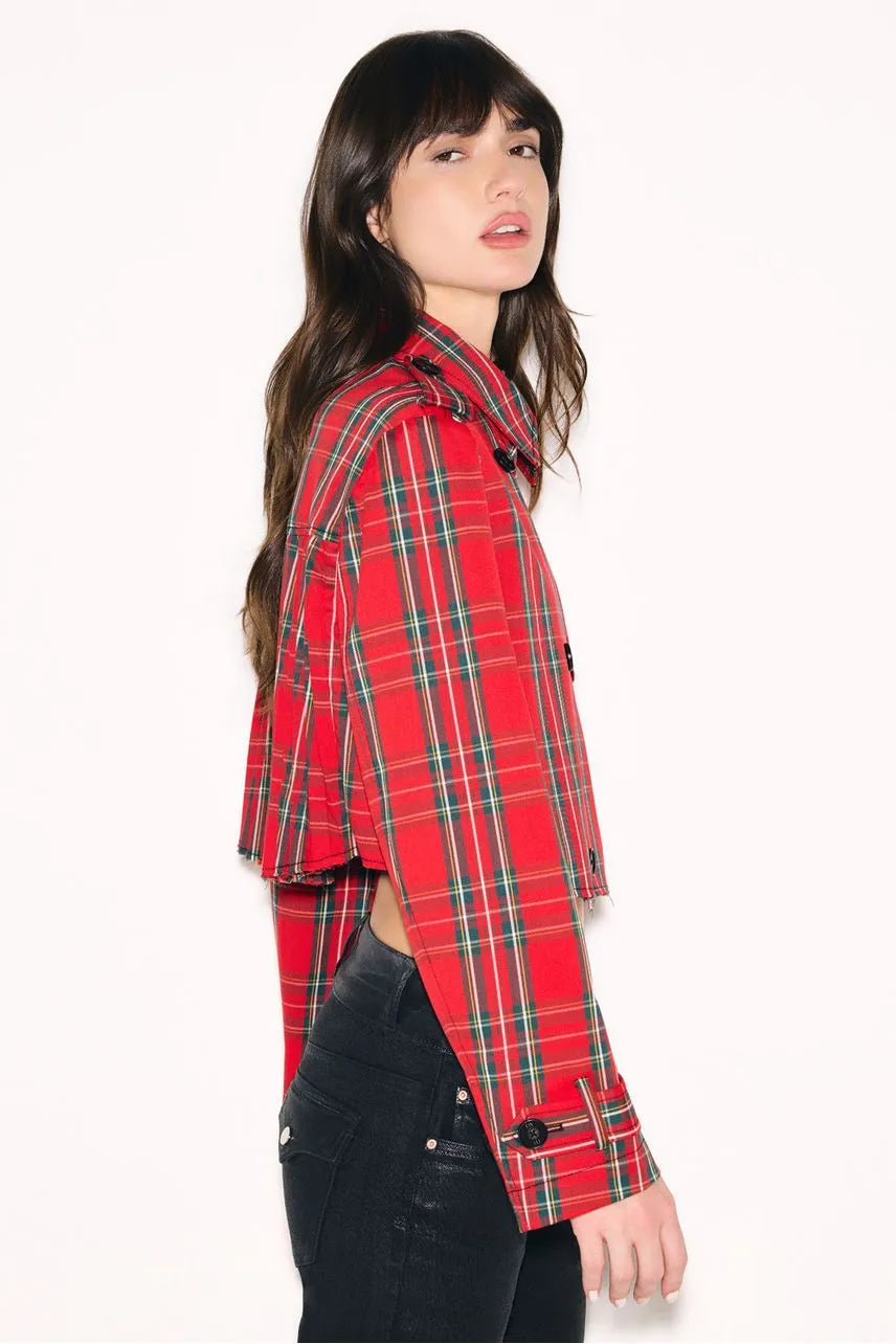 Trench coat curto Geórgia-6