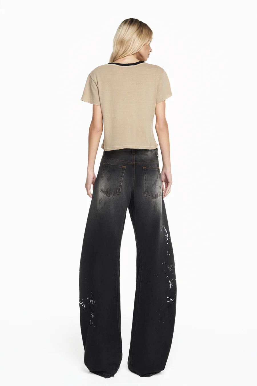 CALCA JEANS BLACK MANCHADA PERNA MONTARIA-10