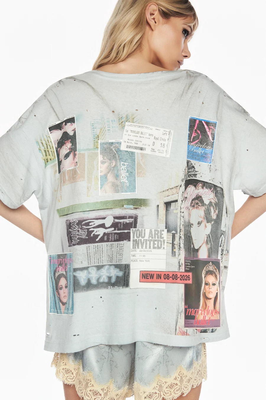 CAMISETA BALLET THE MARVELOUS AZUL-14