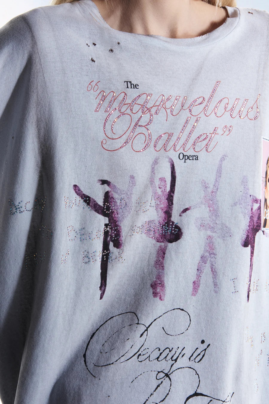 CAMISETA BALLET THE MARVELOUS AZUL-19