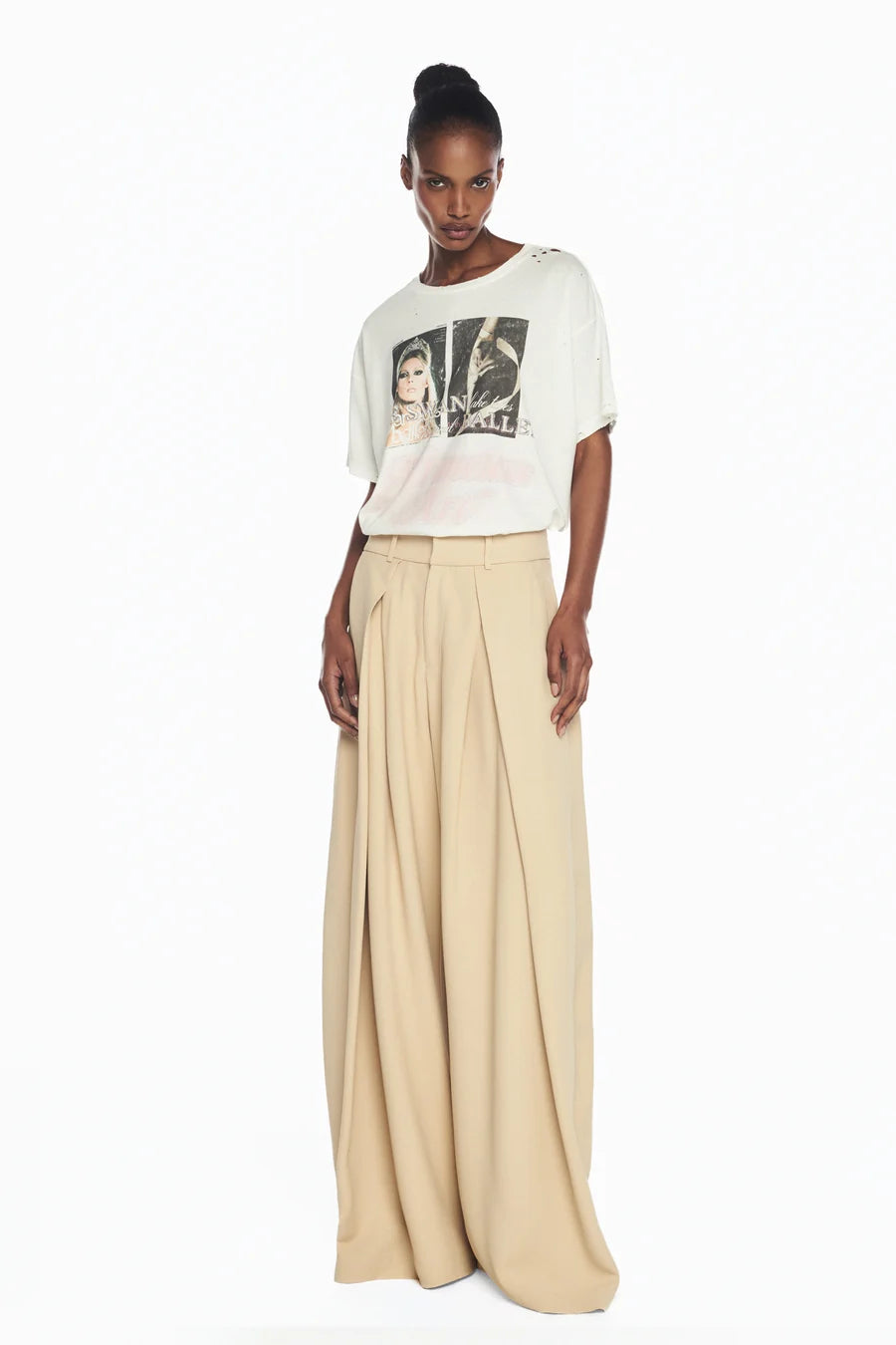 CAMISETA BALLET TIMELESS OFF WHITE